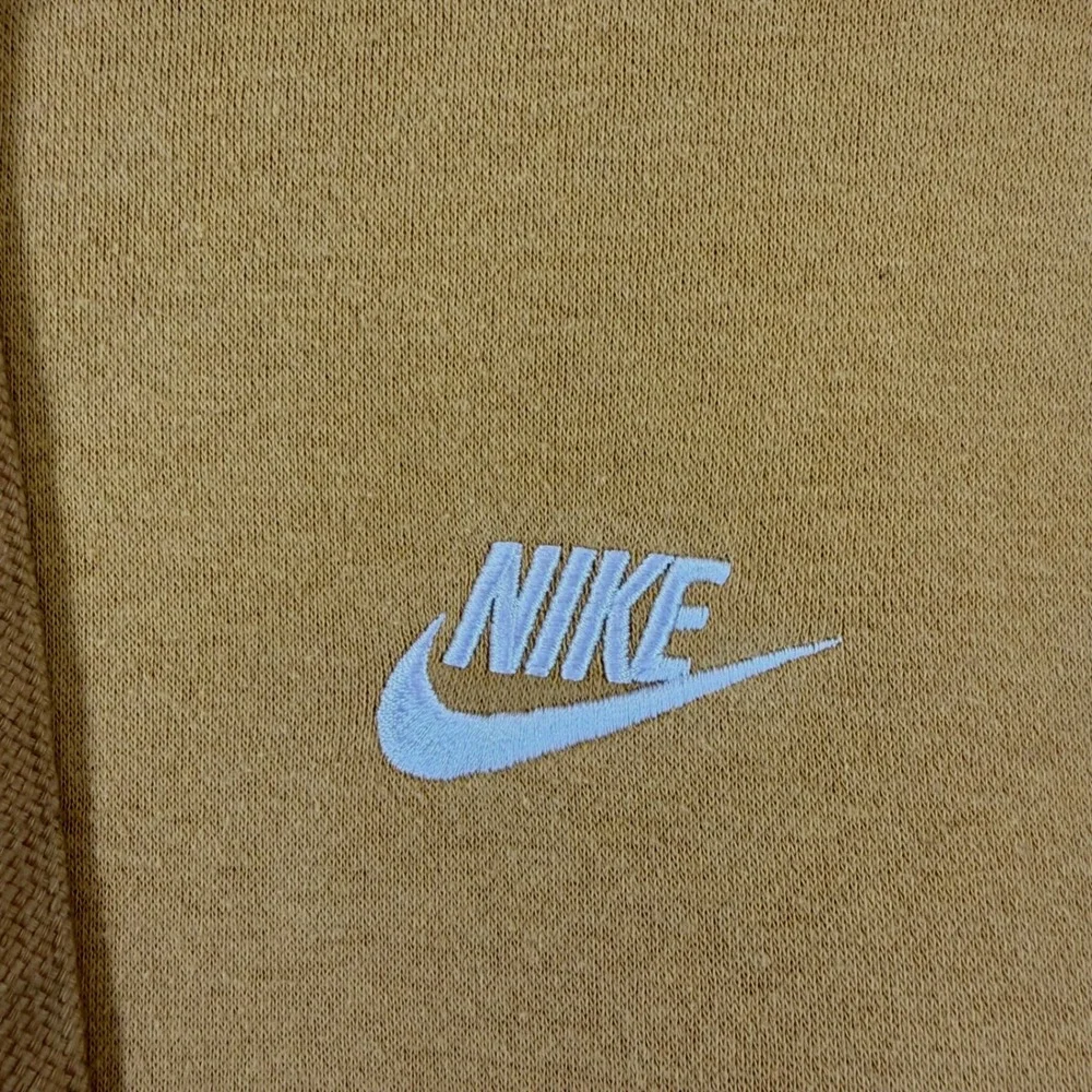 Nike Sportswear Club Fleece Hoodie Mustard Yellow/Gold  BV2654-725 Mens Large